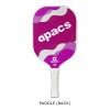 Apacs Pickleball Paddle Couple Set 003 Blue Pink with Indoor Outdoor Balls and Cover